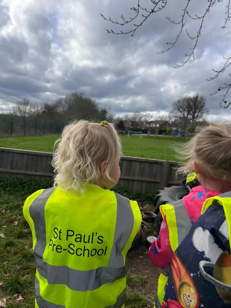 Children In High Visibility Jackets
