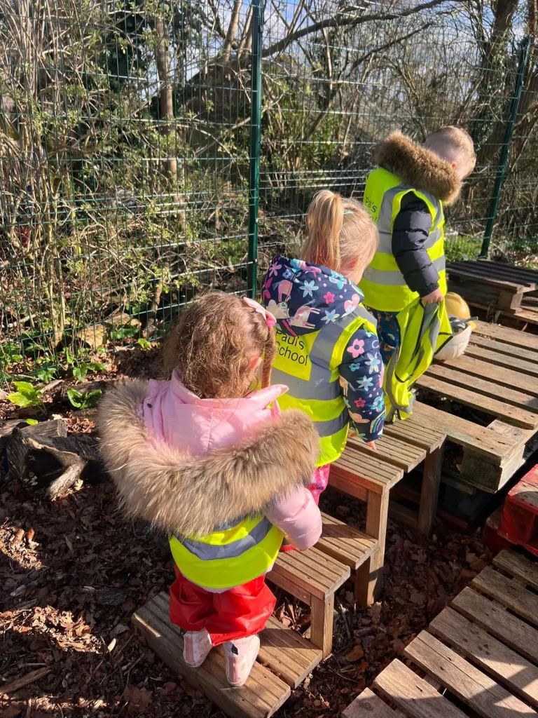 Children Play And Learn Outside