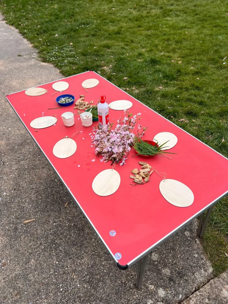 Outdoor Tabletop Play Stpauls Preschool